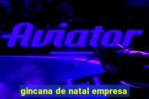 gincana de natal empresa