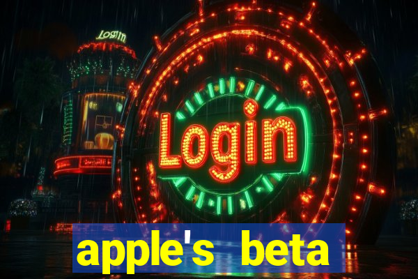 apple's beta software program