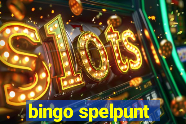 bingo spelpunt