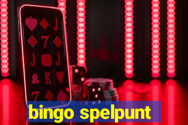 bingo spelpunt