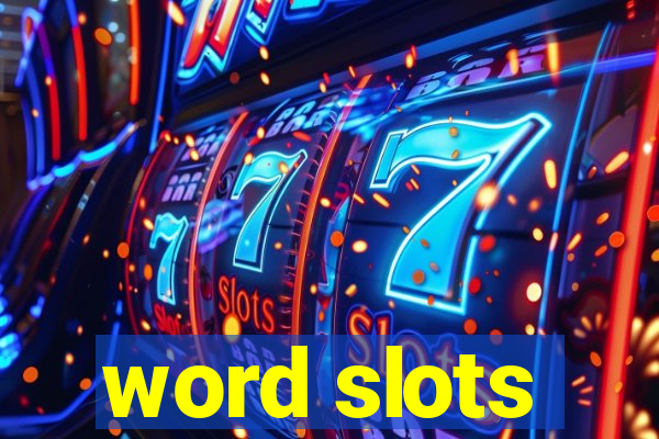 word slots