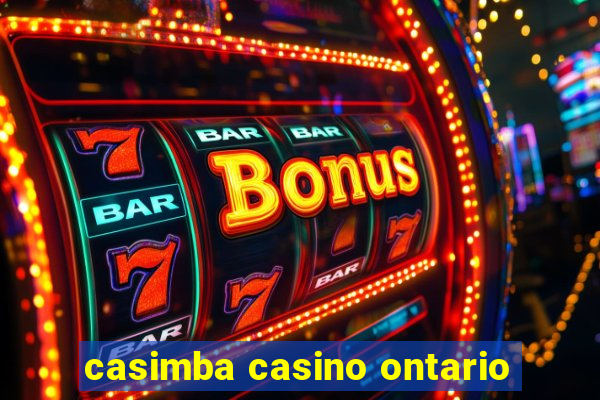 casimba casino ontario