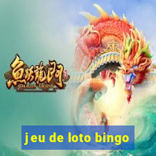 jeu de loto bingo