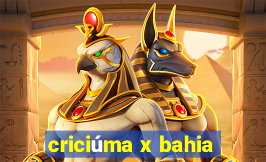 criciúma x bahia