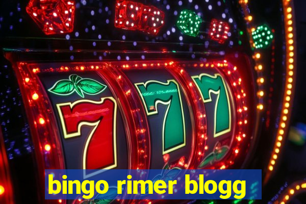 bingo rimer blogg