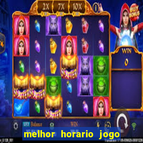 melhor horario jogo fortune rabbit