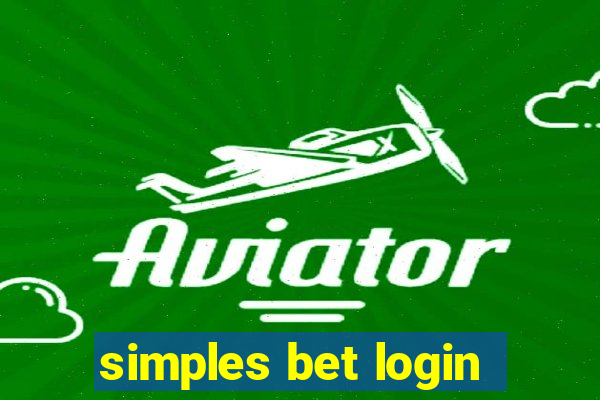 simples bet login