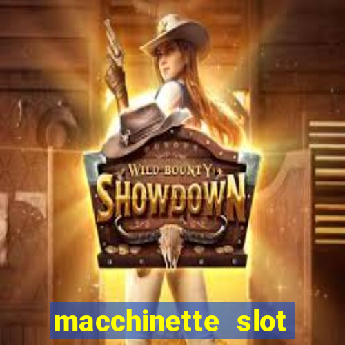 macchinette slot come vincere