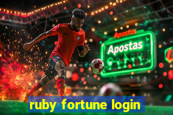 ruby fortune login