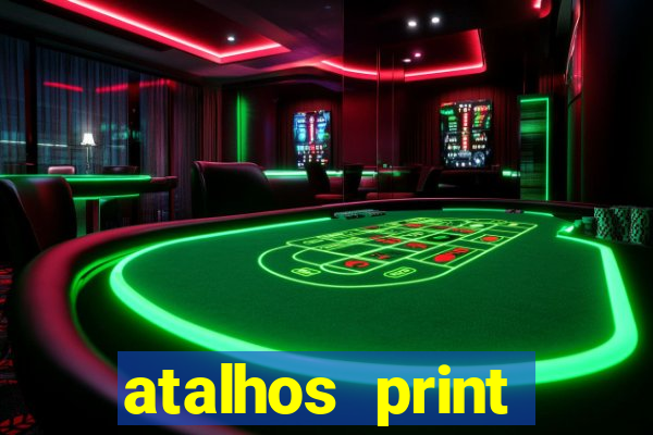 atalhos print screen windows