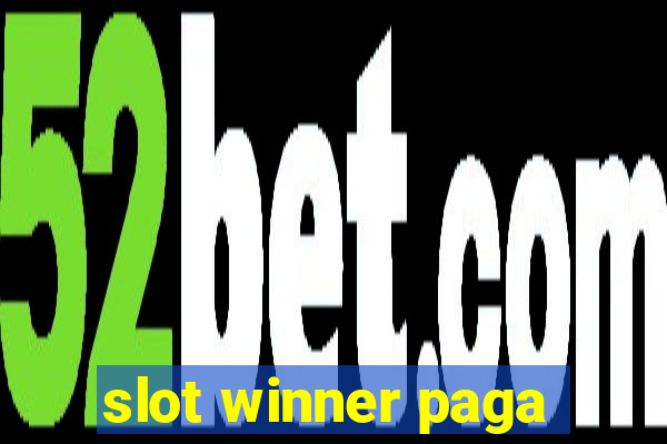 slot winner paga