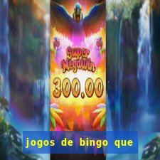 jogos de bingo que ganha dinheiro no pix