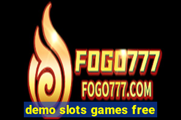 demo slots games free