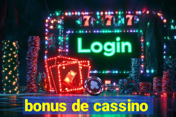 bonus de cassino