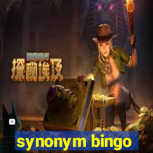 synonym bingo