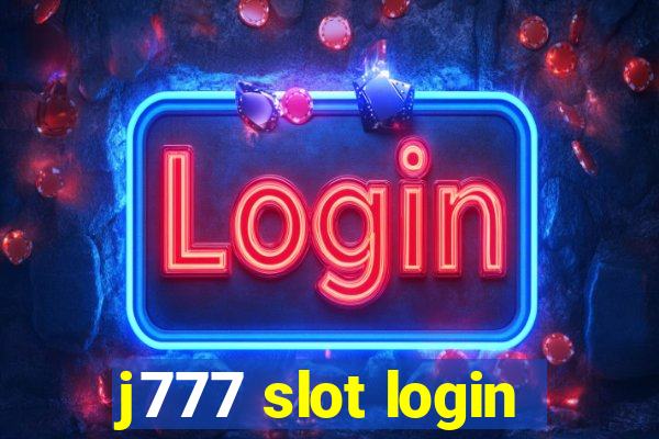 j777 slot login