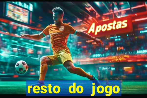 resto do jogo placar atual