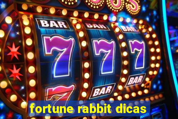 fortune rabbit dicas