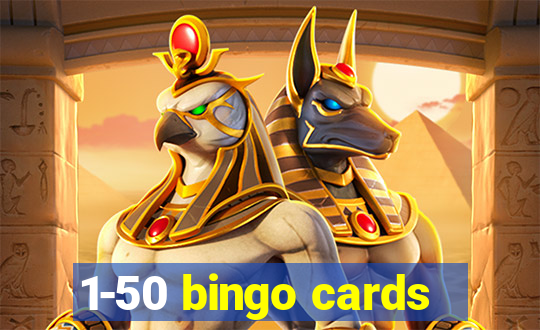 1-50 bingo cards