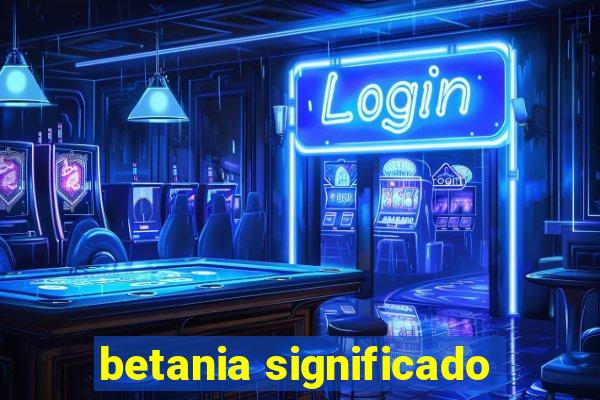 betania significado