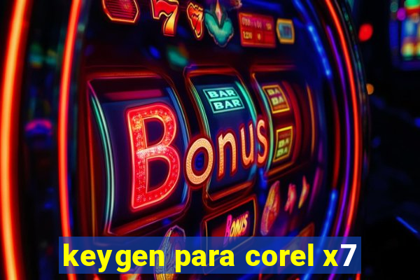 keygen para corel x7