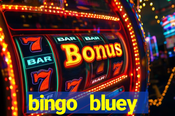 bingo bluey personajes png