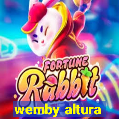 wemby altura