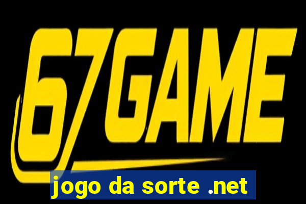 jogo da sorte .net