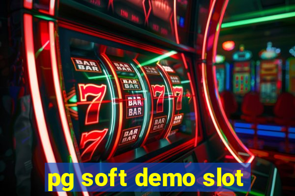 pg soft demo slot