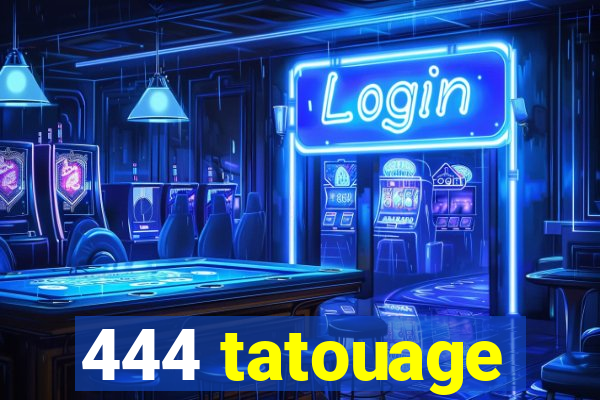 444 tatouage