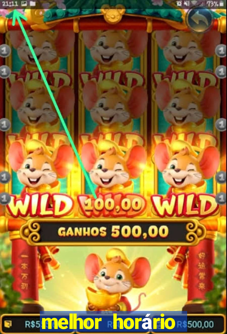 melhor horário para jogar fortune tiger