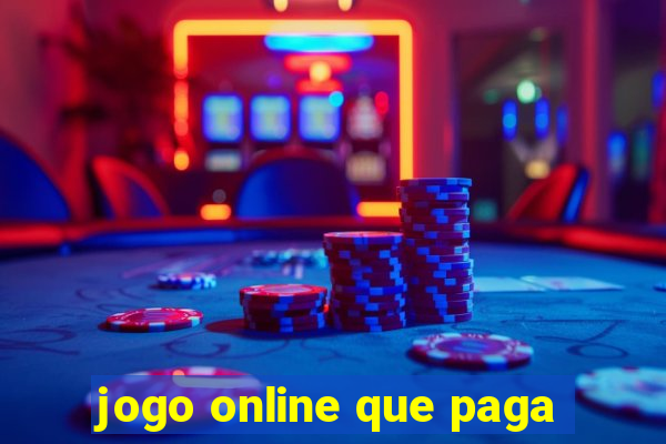 jogo online que paga