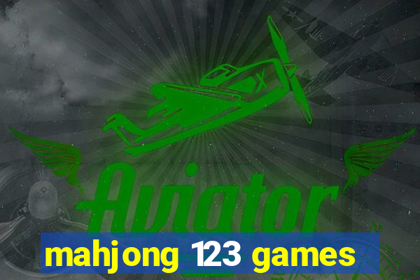 mahjong 123 games