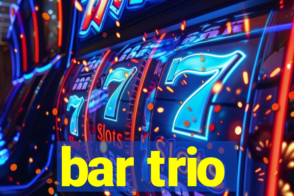 bar trio