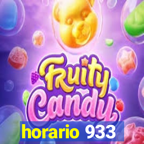 horario 933