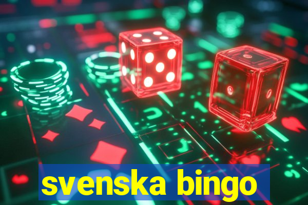 svenska bingo