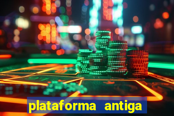 plataforma antiga de jogos