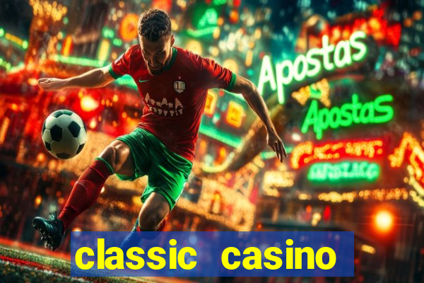 classic casino login page