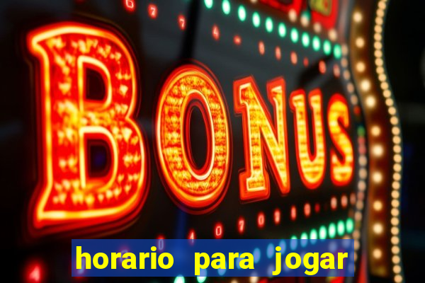 horario para jogar fortune mouse