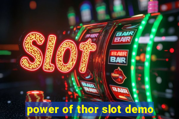 power of thor slot demo