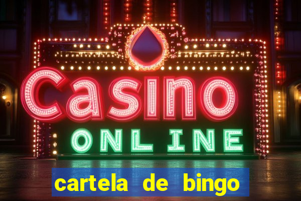 cartela de bingo ate 75