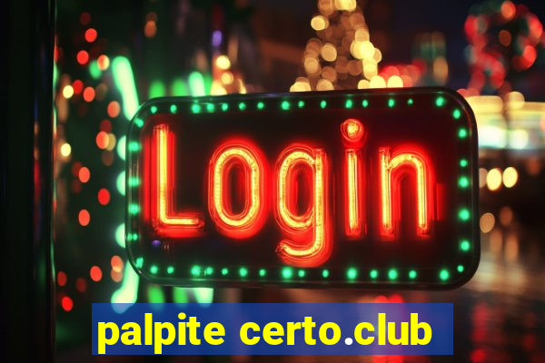 palpite certo.club