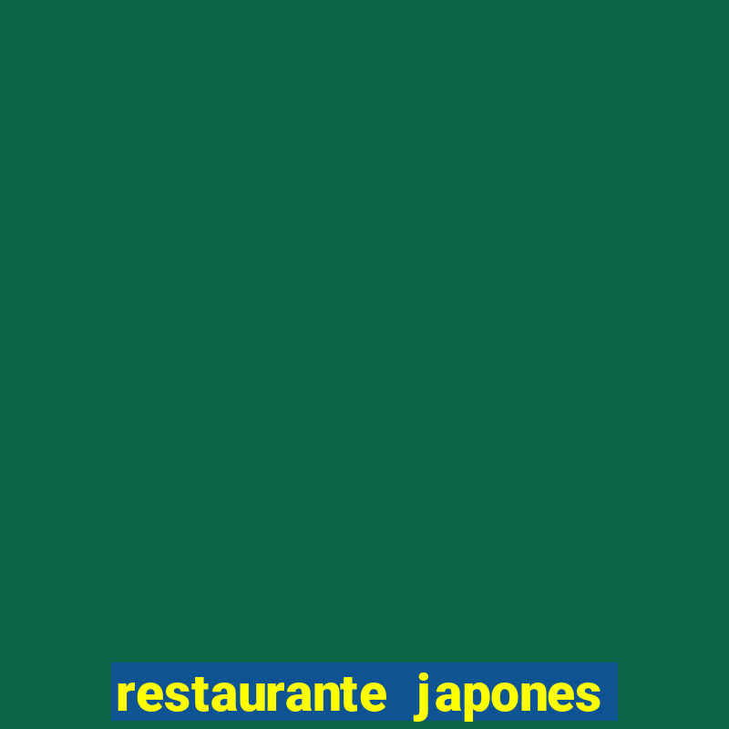 restaurante japones no gonzaga