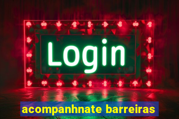 acompanhnate barreiras