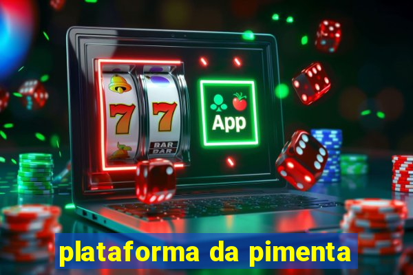 plataforma da pimenta