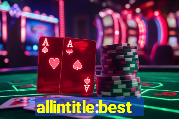 allintitle:best sports betting