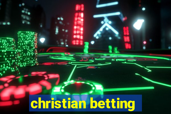 christian betting