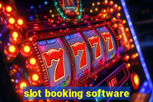 slot booking software