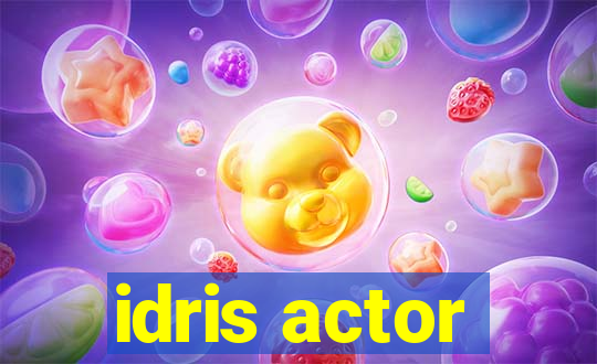 idris actor