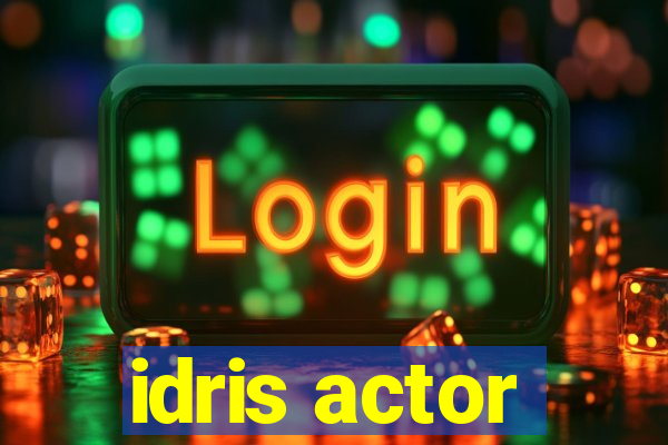 idris actor